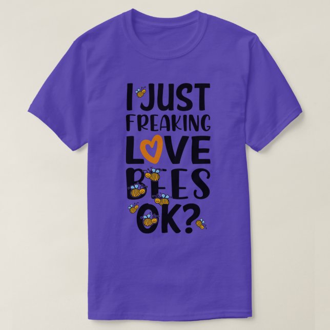Love Bees T-Shirt (Design Front)