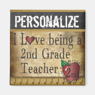 Love being a 2nd Grade Teacher Magnet
