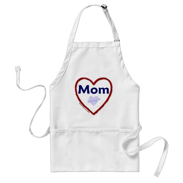 Love: Being A Mom Standard Apron (Front)