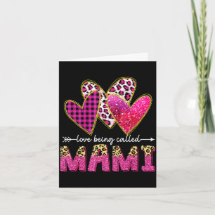 Love being called mami grandma valentine mothers card