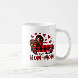 Love Being Called Red Truck Gnome Valentine  Coffee Mug
