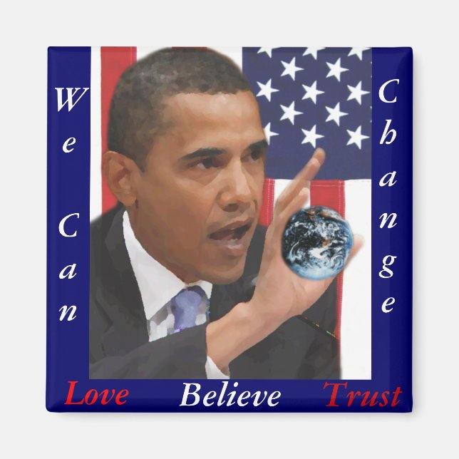 Love, Believe, Trust_Magnet Magnet (Front)