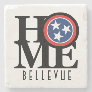 LOVE Bellevue Tennessee Stone Coaster