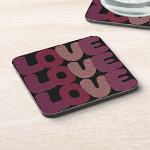 Love Beverage Coaster