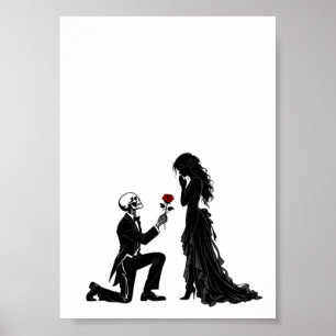 LOVE BEYOND DEATH   Gothic Romance Art Poster