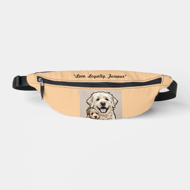 "Love Beyond Species" Fanny Pack (Front)