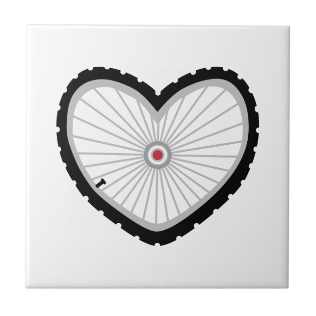 Love Bicycle Tile (Front)