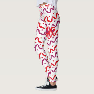 Love.Big heart/Corazon Grande love by Masanser pix Leggings