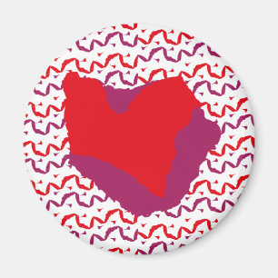 Love.Big heart/Corazon Grande love by Masanser pix Magnet