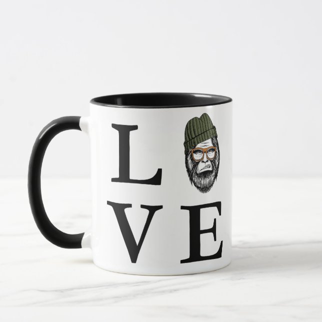 Love Bigfoot Mug (Gauche)