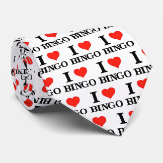 Love Bingo Neck Tie