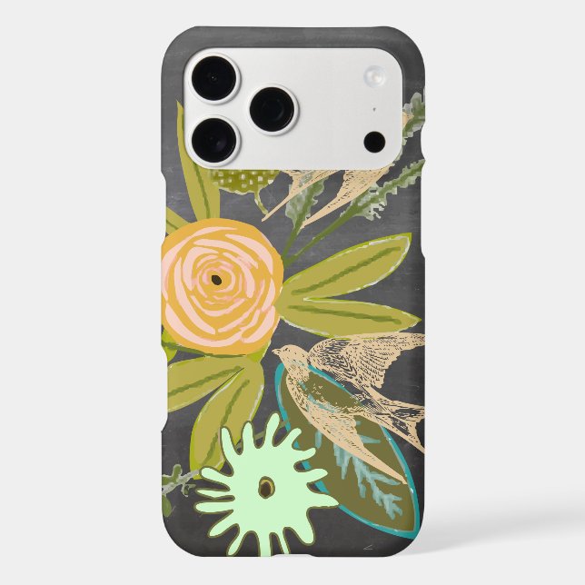 Love Bird and Flora iphone (Back)
