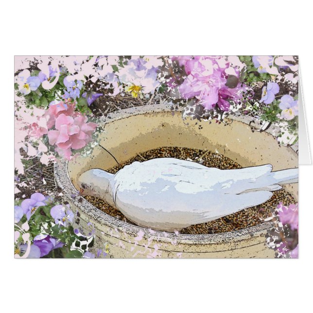 Love Bird Card (Front Horizontal)