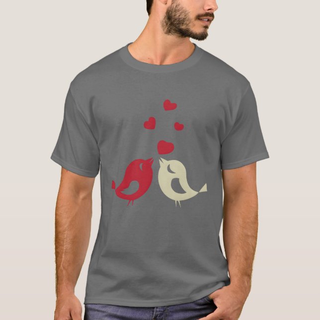 LOVE BIRD funny T-Shirt (Front)