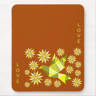 LOVE BIRD MOUSE PAD