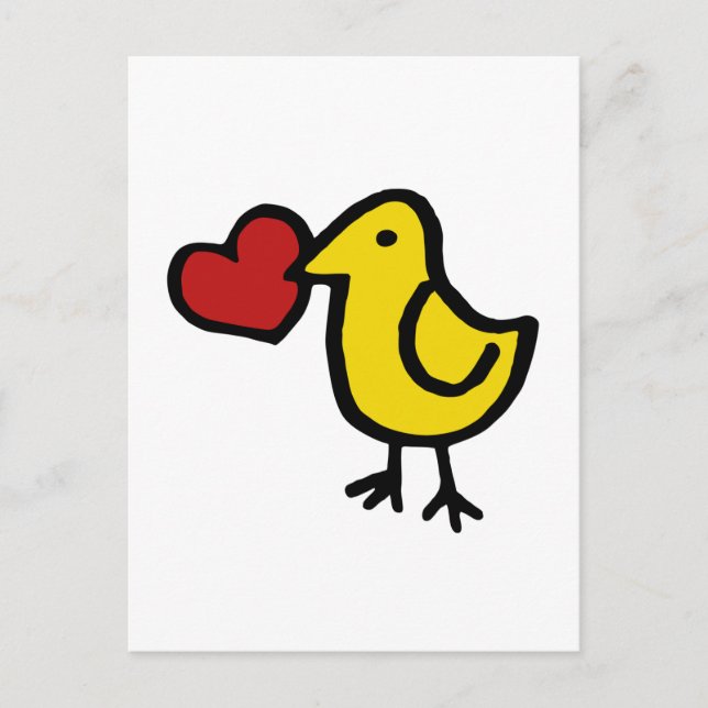 Love Bird Postcard (Front)