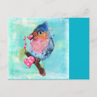 "Love Bird" Postcard ©Sheena Pike