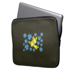 LOVE BIRD WITH FLOWER GIFT SPECIAL DAY, BIRTHDAY LAPTOP SLEEVE