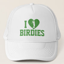 Love Birdie Golf Hat - Funny Trendy Trucker Hat