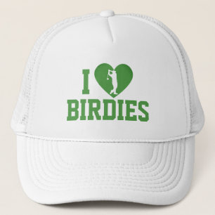Love Birdie Golf Hat - Funny Trendy Trucker Hat