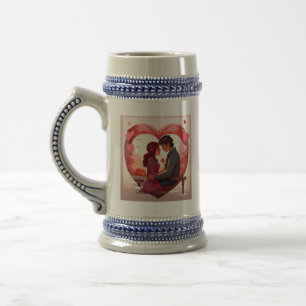 Love Birds Beer Stein