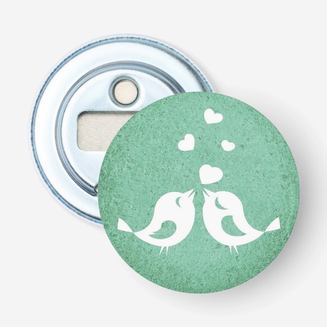 Love Birds Bottle Opener (Front)