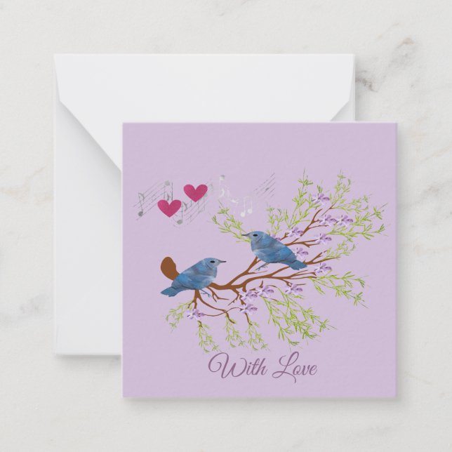Love Birds  Card (Front)