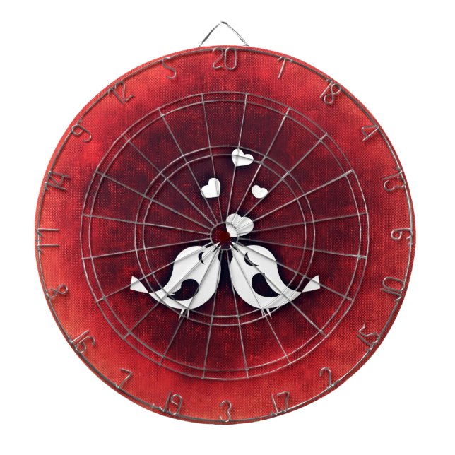 Love birds dartboard (Front)