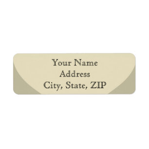 Love Birds Ecru Heart Anniversary Return Address