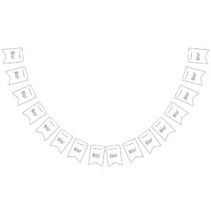 love birds, expecting an addition to the family no bunting flags