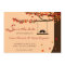 Love Birds Falling Hearts Oak Tree Save the Date