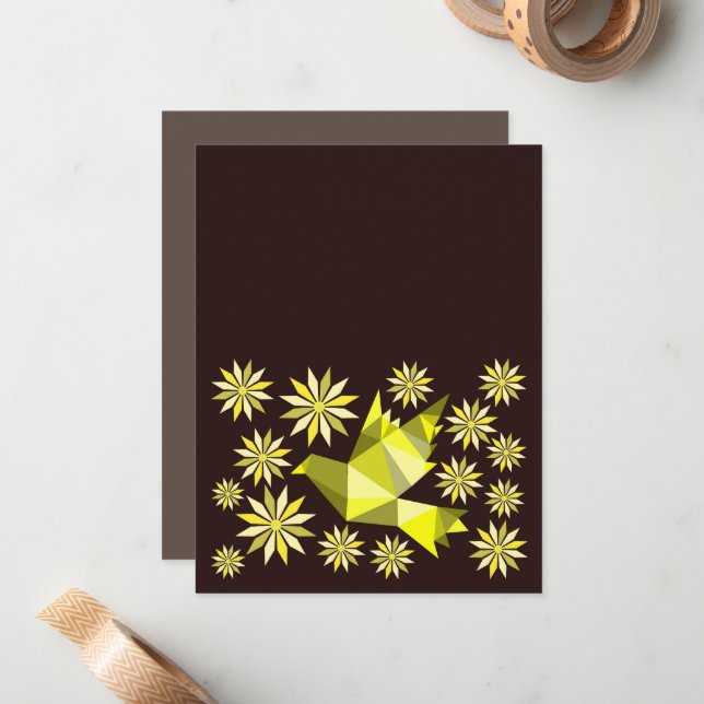 love birds gift card (Front/Back In Situ)