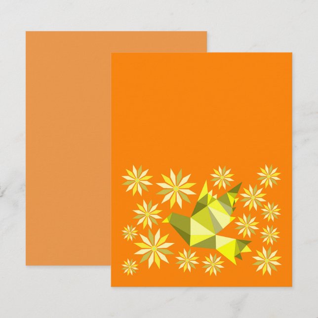 love birds gift card (Front/Back)