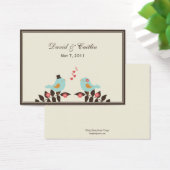 Love Birds Gift Tags/Attachment Cards (Desk)