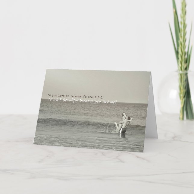 LOVE BIRDS Greeting Card (Front)