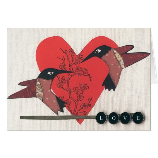 Love Birds Greeting Card