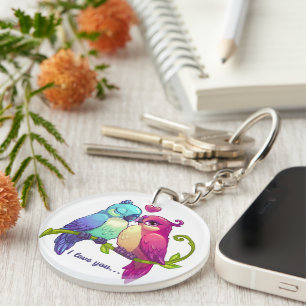 Love Birds Keychain