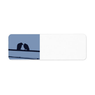 Love BIrds - label 1