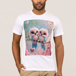 Love Birds Men T-shirt 