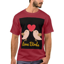 Love Birds Men's T-Shirts