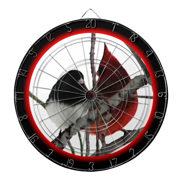Love Birds Odd Couple Dartboard (Front)
