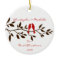 Love Birds Our First Christmas Ornament