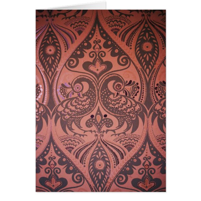 Love Birds Pattern On Leather (Front)