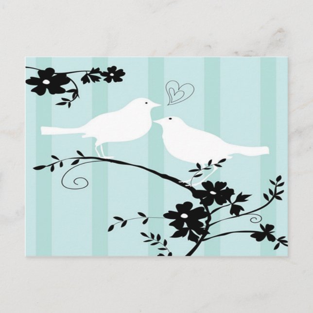 Love Birds Postcard (Front)