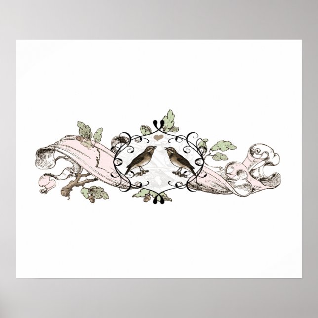 Love birds poster (Front)