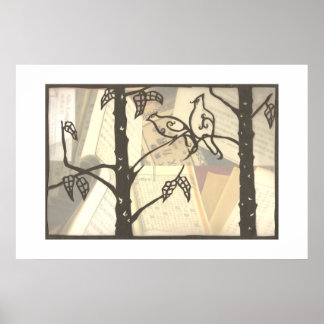 Love Birds Poster