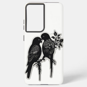 Love birds samsung galaxy case