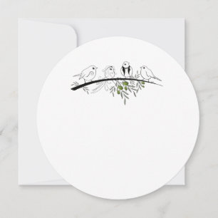 Love Birds  Save The Date