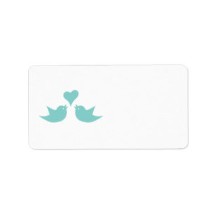 Love Birds Singing from the Heart Label