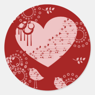 Love Birds Sticker